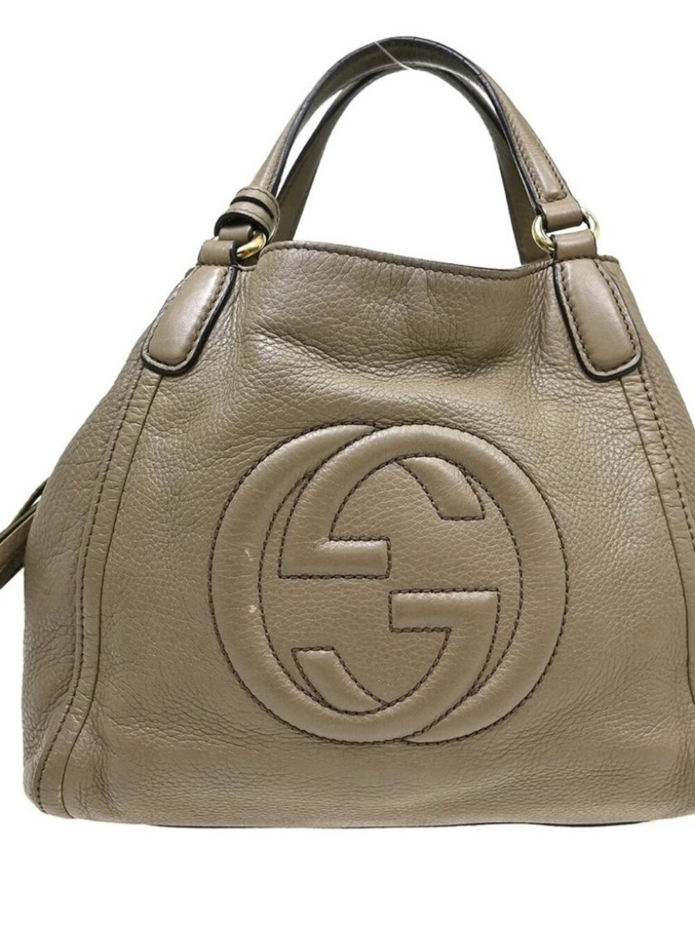 Gucci Gray Soho Handbag